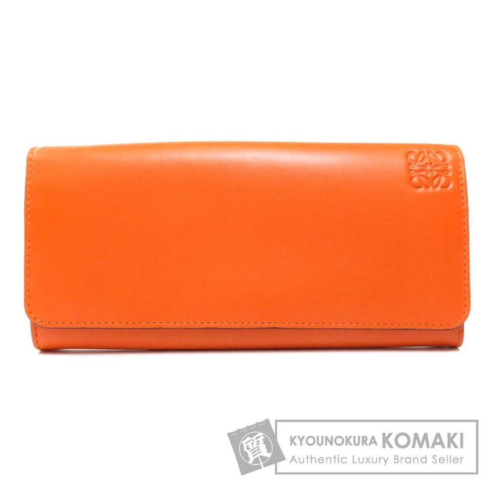 Loewe Continental long Wallet calfskin leather